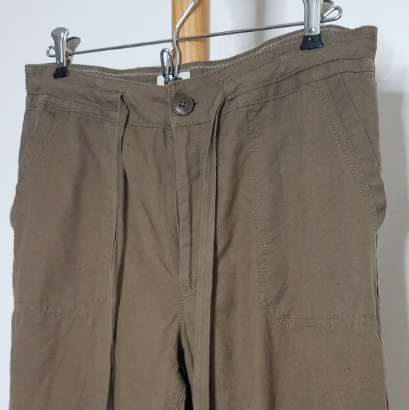 LL Bean Classic Fit Linen Cotton Blend Size Small - Picture 3 of 6